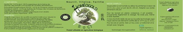 Homéo-gold B O C1 sac de 250 G